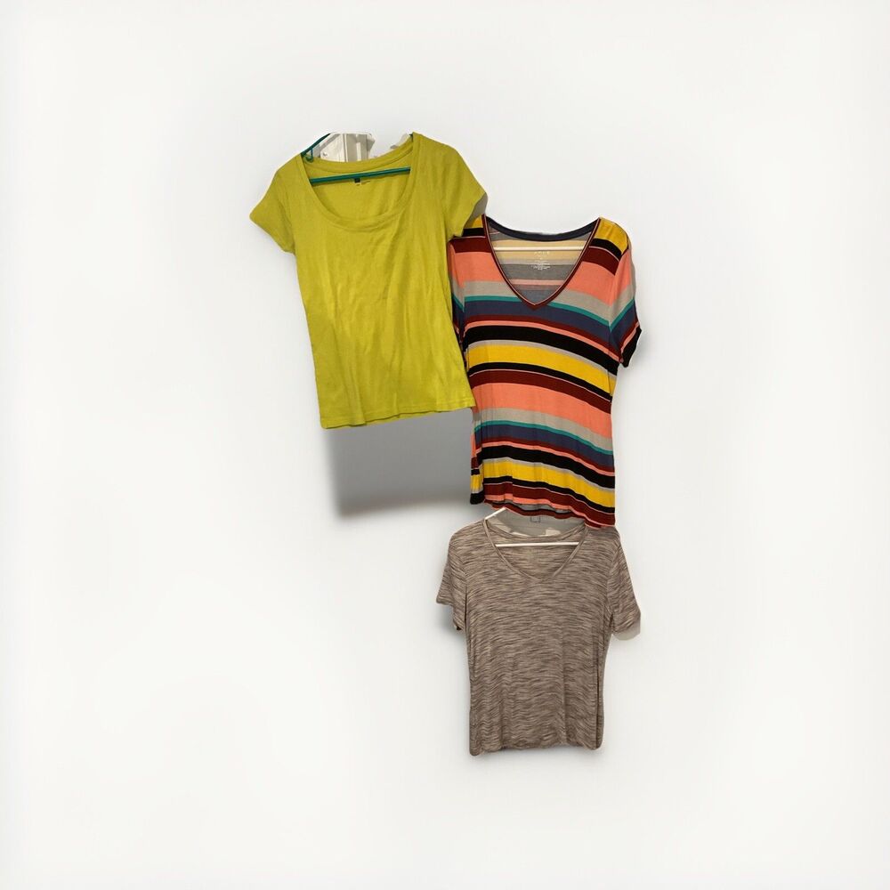 EUC Apt 9 Essentials & Gap Women’s Short Sleeve Casual Top Lot M/L